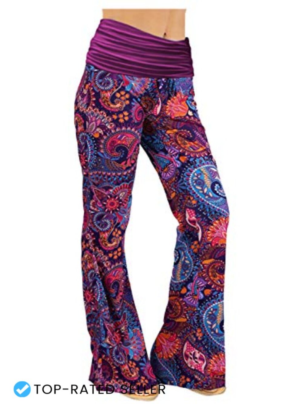 High Waisted Wide Leg Pajama Lounge Pants with Pockets